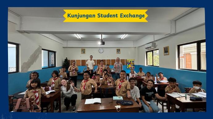 kunjungan student exchange